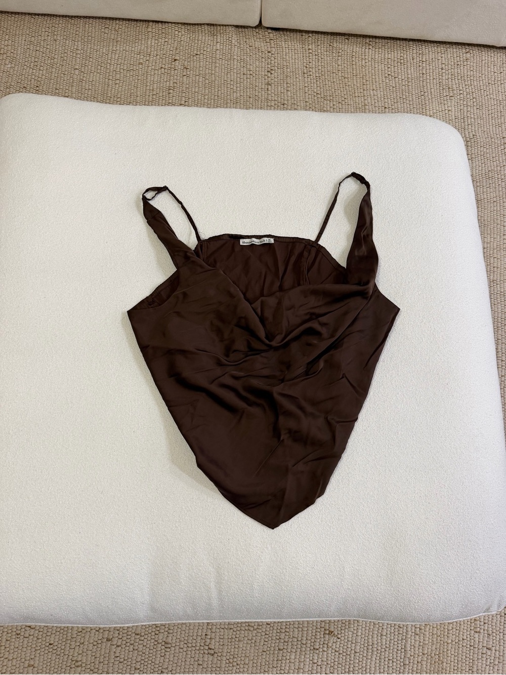 Abercrombie Satin Cowl Top